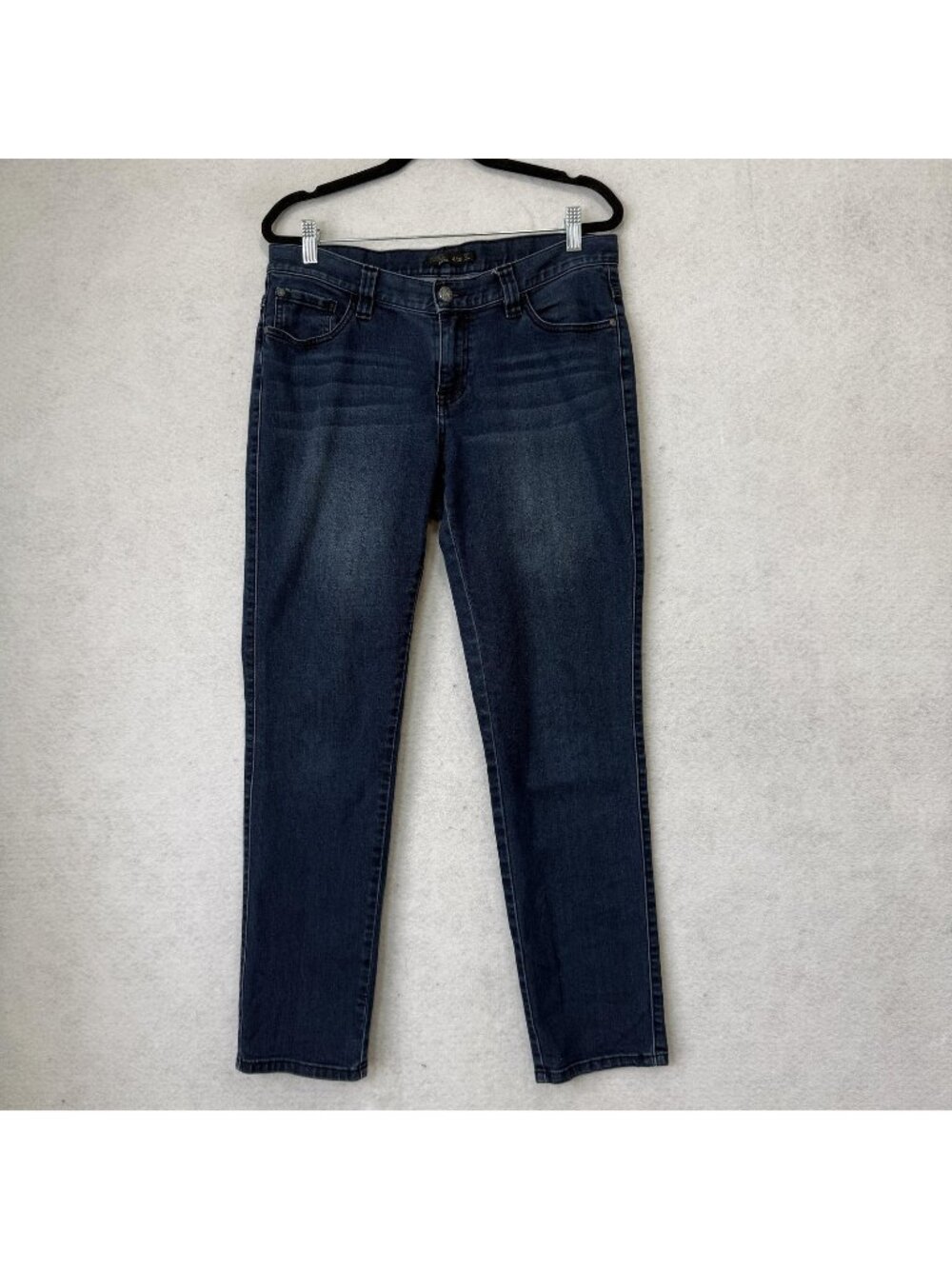 PrAna Jeans Womens 8/29 Blue Medium Wash Mid Rise Straight Stretch Organic Denim - Picture 1 of 9